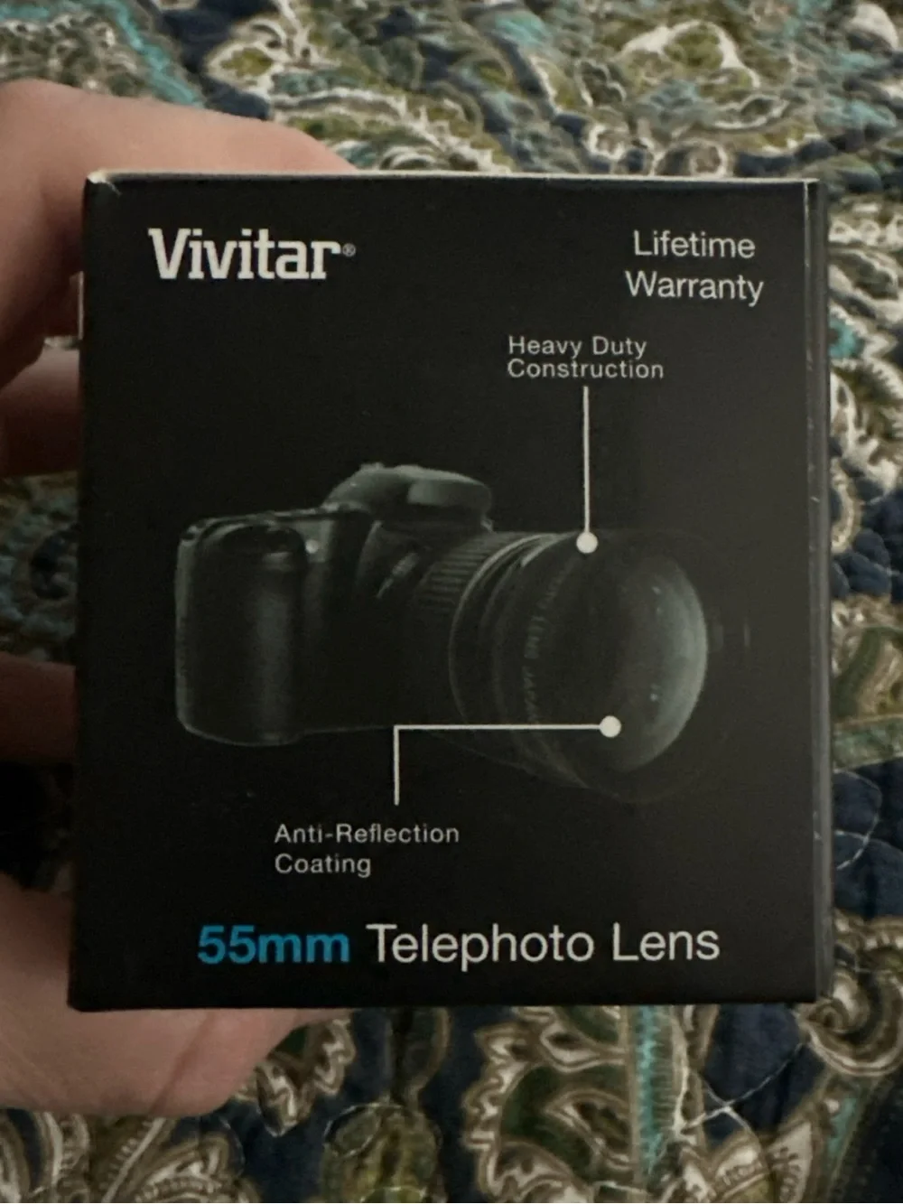 Vivitar 2.2x Professional Telephoto Lens 55mm High Def HD Auto Focus Digi Lens